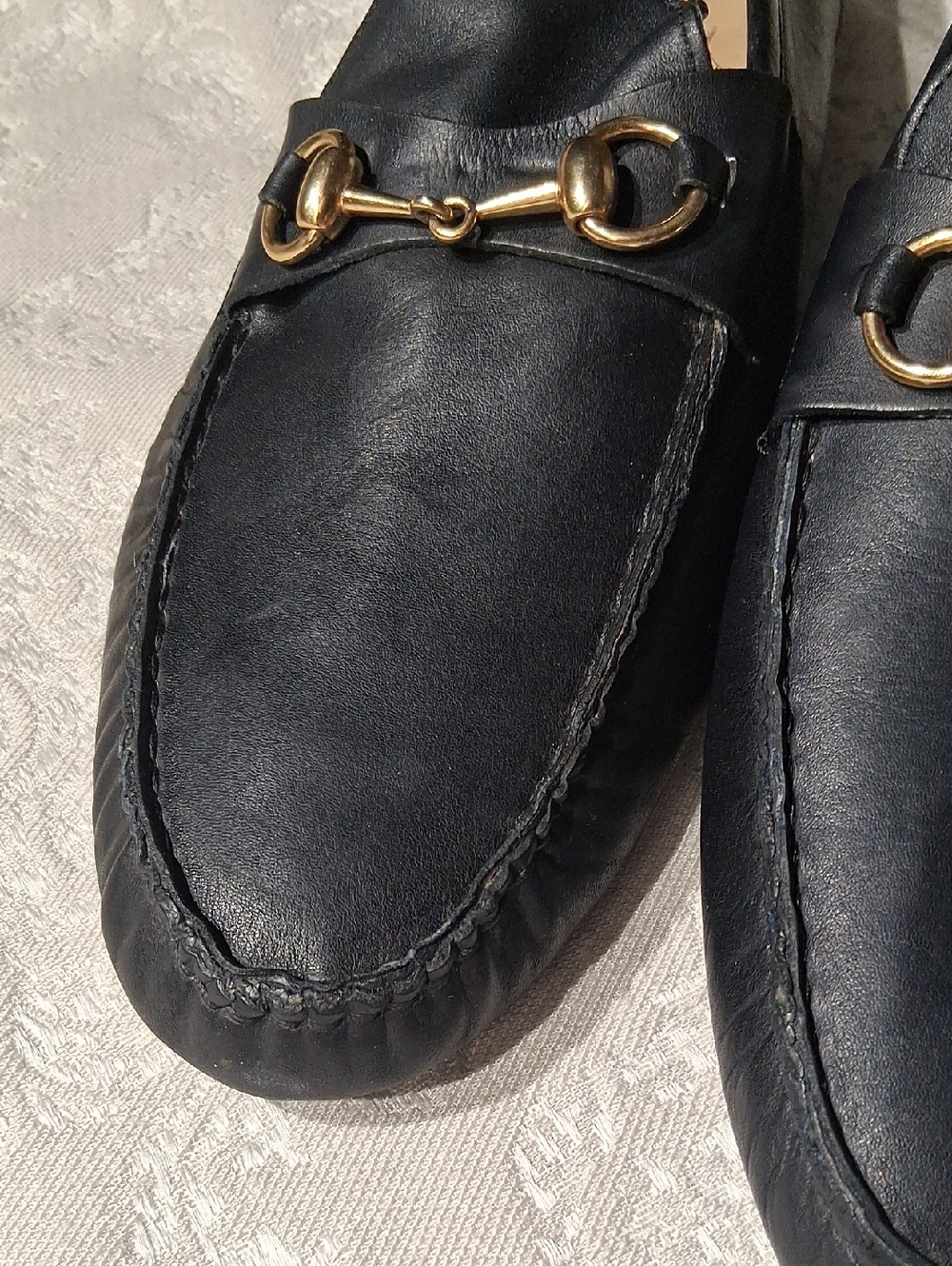 Gucci Vintage Men's Driving Shoes Size 12 - Picture 7 of 9